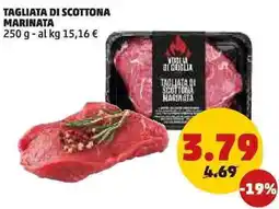 PENNY Tagliata di scottona marinata offerta