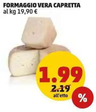 PENNY Formaggio vera capretta all'etto offerta