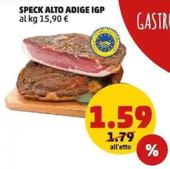 PENNY Speck alto adige igp all'etto offerta