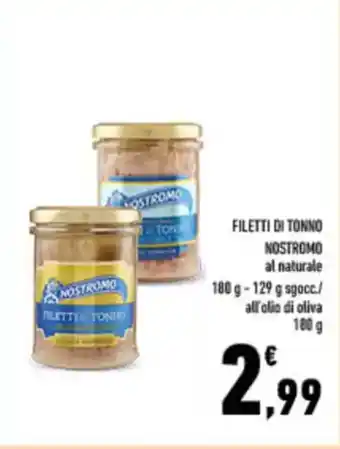 Conad City Filetti di tonno NOSTROMO offerta