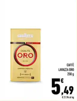 Conad City Caffè lavazza oro offerta