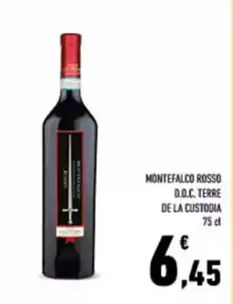 Conad City Montefalco rosso d.o.c. TERRE DE LA CUSTODIA offerta