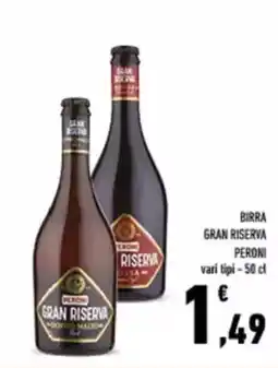 Conad City Birra gran riserva PERONI offerta