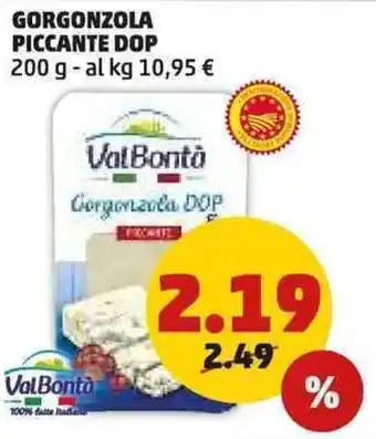 PENNY Gorgonzola piccante dop offerta