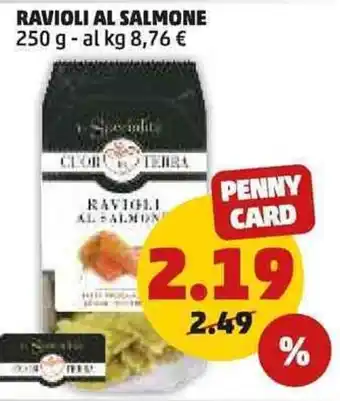 PENNY Ravioli al salmone offerta