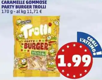 PENNY Caramelle gommose party burger trolli offerta