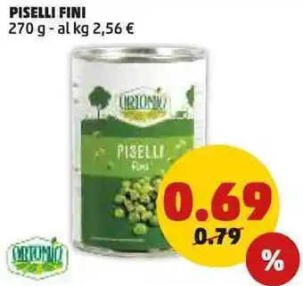 PENNY Piselli fini offerta