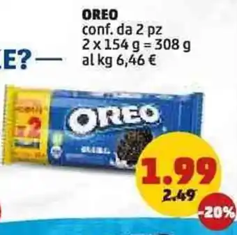 PENNY Oreo conf. da 2 pz offerta