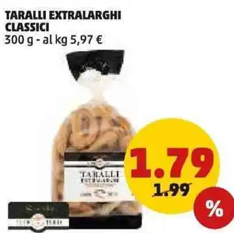 PENNY Taralli extralarghi classici offerta