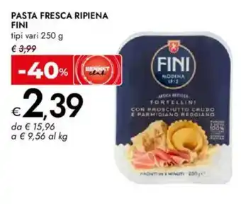 Bennet Pasta fresca ripiena FINI offerta