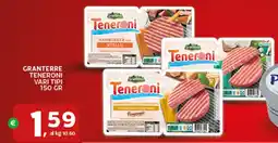 Extra Supermercati Granterre teneroni vari tipi offerta