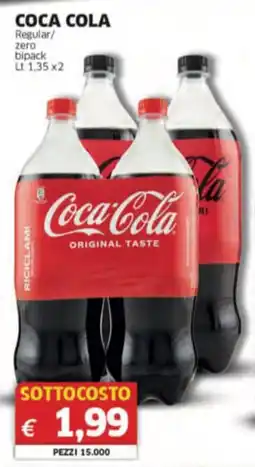 Mercati Alimentari COCA COLA Regular/ zero bipack offerta