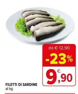 Iperal Filetti di sardine al kg offerta