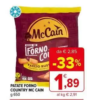 Iperal Patate forno country mc cain offerta