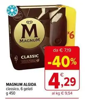 Iperal Magnum algida classico, 6 gelati offerta