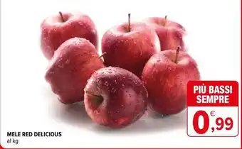 Iperal Mele red delicious al kg offerta