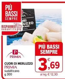 Iperal Cuori di merluzzo primia sudafricano offerta