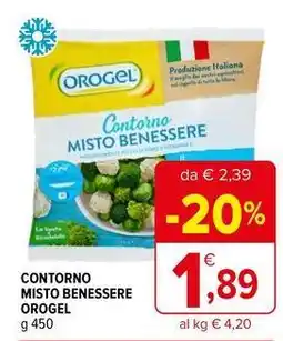 Iperal Contorno misto benessere orogel offerta