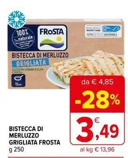 Iperal Bistecca di merluzzo grigliata frosta offerta