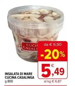 Iperal Insalata di mare cucina casalinga offerta