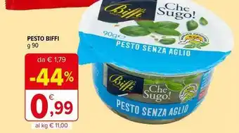 Iperal Pesto biffi offerta