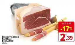 Iperal Prosciutto crudo nazionale don camillo offerta