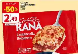 Iperal Lasagne alla bolognese rana offerta