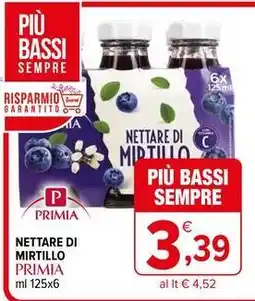 Iperal Nettare di mirtillo primia offerta