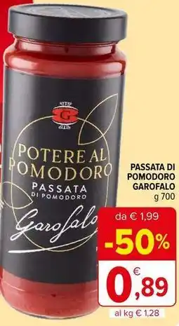 Iperal Passata di pomodoro garofalo offerta