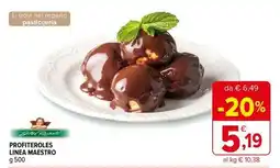 Iperal Profiteroles linea maestro offerta