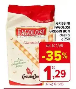 Iperal Grissini fagolosi grissin bon classici offerta