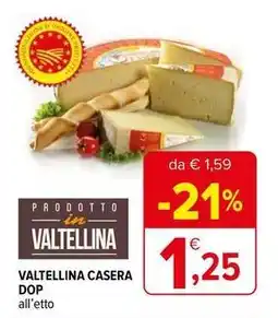 Iperal Valtellina casera dop offerta