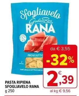 Iperal Pasta ripiena sfogliavelo rana offerta