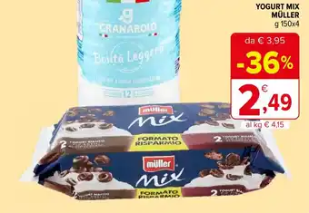 Iperal Yogurt mix müller offerta