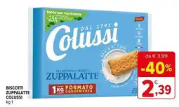 Iperal Biscotti zuppalatte colussi offerta