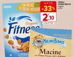 Iperal Cereali fitness nestlè original offerta