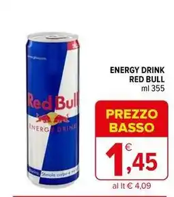 Iperal Energy drink red bull offerta