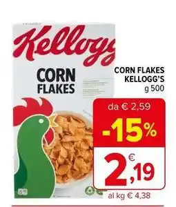 Iperal Corn flakes kellogg's offerta