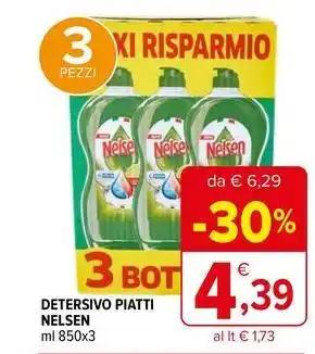 Iperal Detersivo piatti nelsen offerta