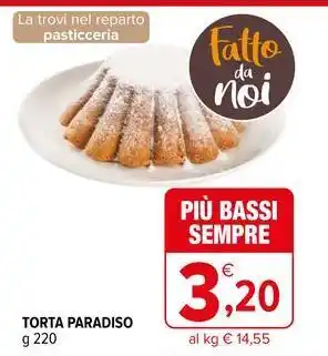 Iperal Torta paradiso offerta