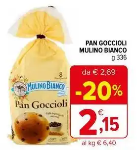 Iperal Pan goccioli mulino bianco offerta