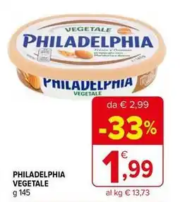 Iperal Philadelphia vegetale offerta