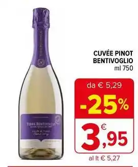 Iperal Cuvée pinot bentivoglio offerta