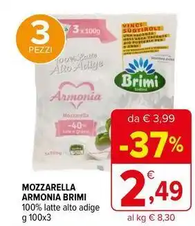 Iperal Mozzarella armonia brimi offerta