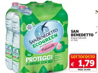 Mercati Alimentari SAN BENEDETTO Acqua naturale offerta