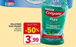 Iperal Collutorio plax colgate offerta