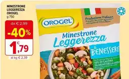 Iperal Minestrone leggerezza orogel offerta