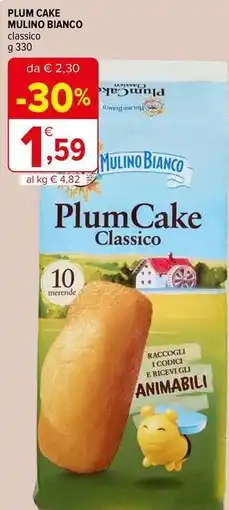 Iperal Plum cake mulino bianco classico offerta