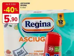 Iperal Asciugoni regina 6 rotoli offerta