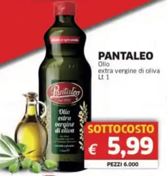 Mercati Alimentari PANTALEO Olio extra vergine di oliva offerta